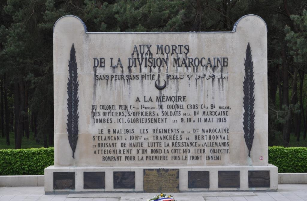 Památník Marocké divize (součástí byly i prapory A,B,C roty Nazdar)-178